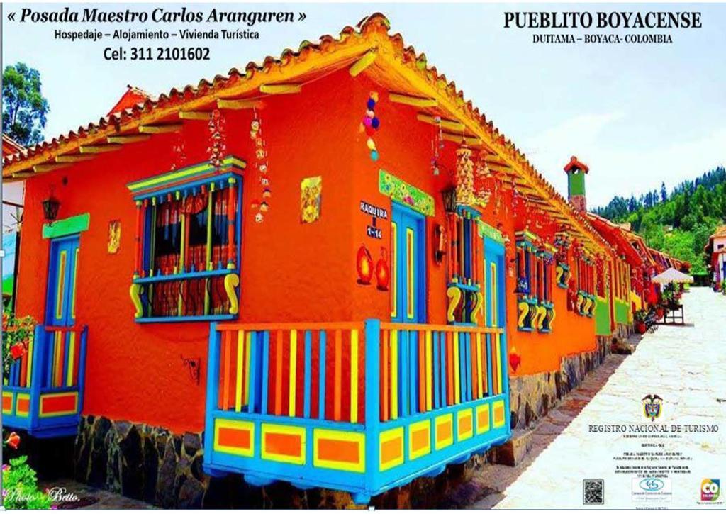 Casa Posada Maestro Carlos Aranguren Duitama Exteriér fotografie